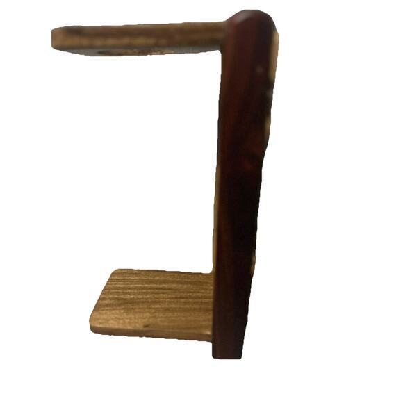 Chorreador; Costa Rican Handmade Foldable Wooden Stand Coffee Maker Tucan Flower - Picture 4 of 5